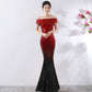 Birthday Party Dress Slimming Host Long Dress Dress Me Up