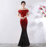 Birthday Party Dress Slimming Host Long Dress Dress Me Up