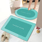 Simple Bathroom Absorbent Non-slip Floor Mat Dress Me Up