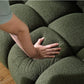 Home Upholstered Sofa Green CoolZStuffs