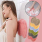 Massage Bath Brush Bathroom Non-slip Bath Mat Back Massage Brush Silicone Suction Cup Foot Rub Pad Body Cleaning Bathing Tool Dress Me Up