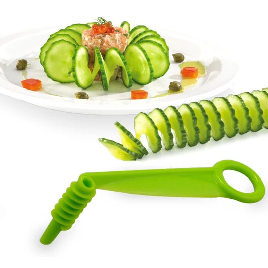 Cucumber Spiral Slicer Rotary Potato Tower Manual Shredder Dress Me Up