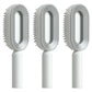 Self Cleaning Hair Brush For Women One-key Cleaning Hair Loss Airbag Massage Scalp Comb Anti-Static Hairbrush