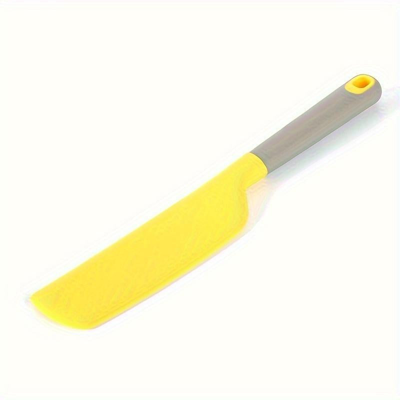 Silicone Spatula, 1 Count Non-Stick Heat Resistant Kitchen Scraper for Cooking, Baking, Versatile Tool for Mixing, Scraping & Spreading