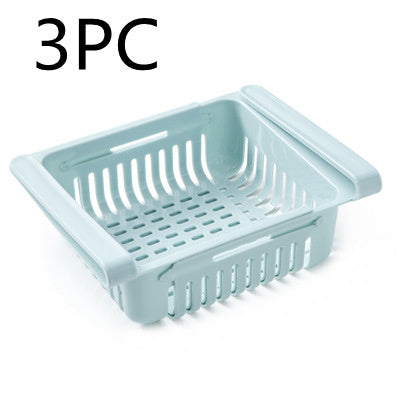 Refrigerator Storage Basket Stretchable Multifunction Kitchen Refrigerator Storage Box Dress Me Up