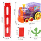 Domino Train Toys Baby Toys Car Puzzle Automatic Release Licensing Electric Building Blocks Train Toy Dress Me Up