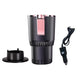 12V Car Cold Hot Cup Touch Screen Beverage Can Smart Digital Display Car Cup Holder Cooler Heater Home Camping Travel Cup Holder