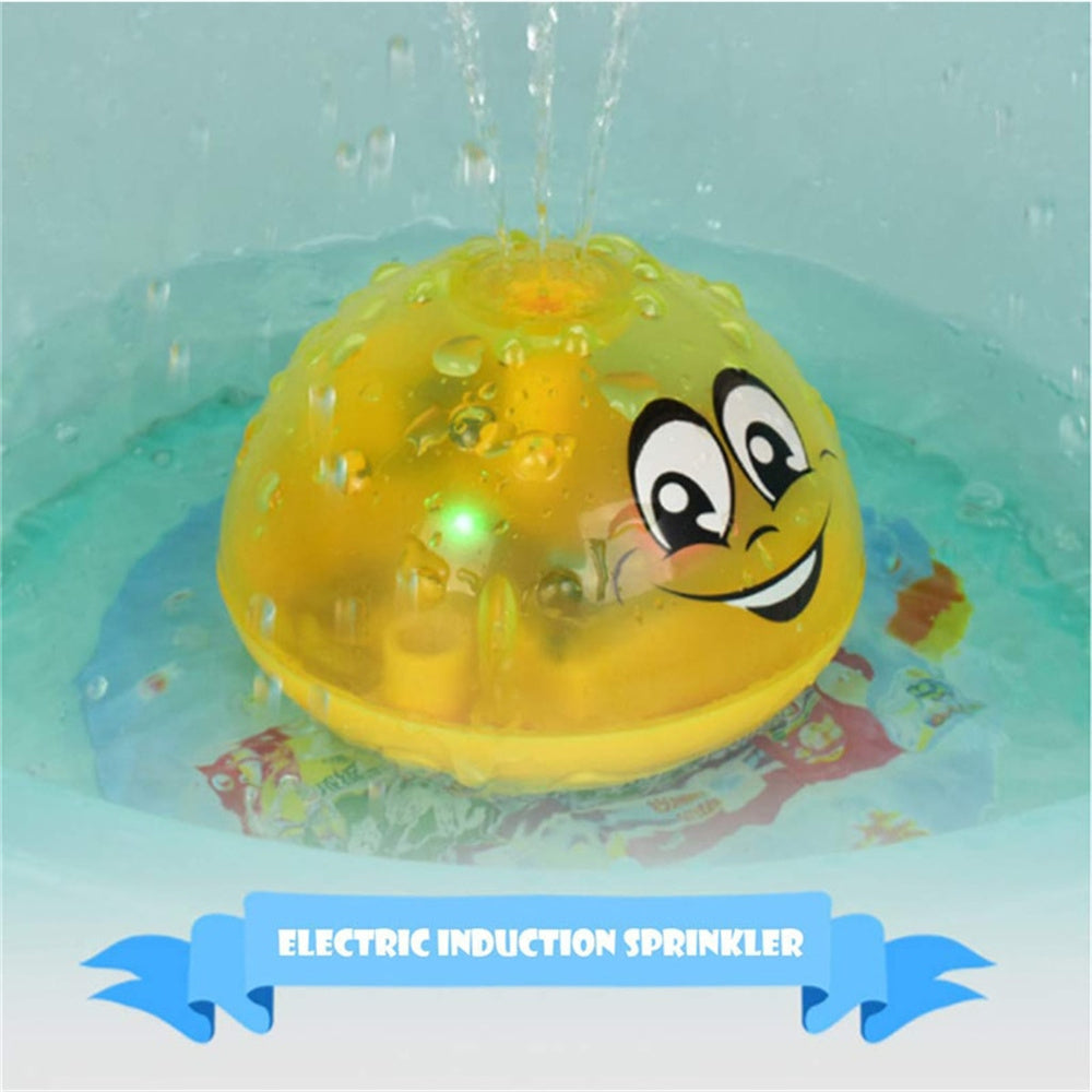 Spray Water Light Rotate With Shower Pool Kids Toys For Children Toddler Swimming Party Dress Me Up