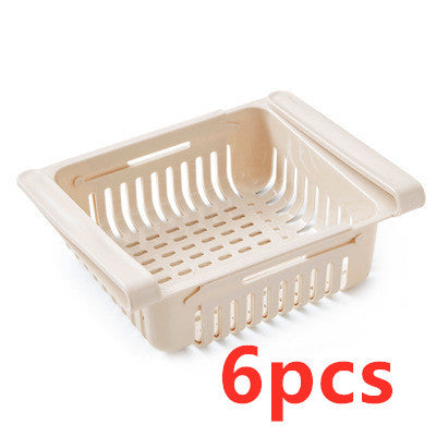 Refrigerator Storage Basket Stretchable Multifunction Kitchen Refrigerator Storage Box Dress Me Up