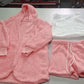 3pcs Womens Clothing Long Sleeve Crop Tank Top And Drawstring Shorts Pajama Set Dress Me Up