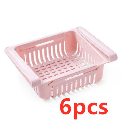 Refrigerator Storage Basket Stretchable Multifunction Kitchen Refrigerator Storage Box Dress Me Up