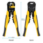 Crimper Cable Cutter Adjustable Automatic Wire Stripper Multifunctional Stripping Crimping Pliers Terminal Hand Tool