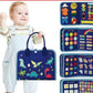 New Busy Book Children's Busy Board Dressing And Buttoning Learning Baby Early Education Preschool Sensory Learning Toy Dress Me Up