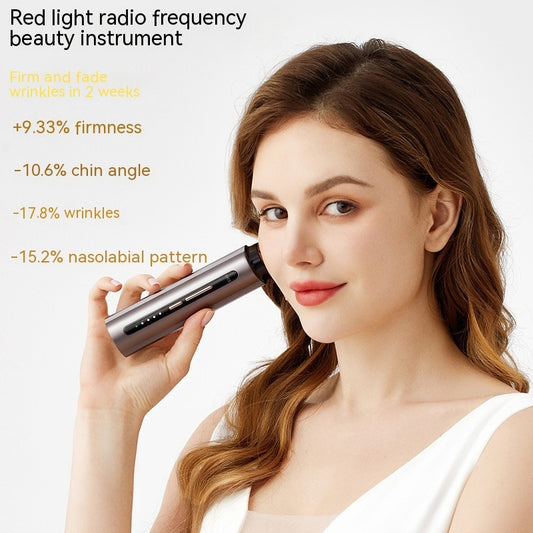 Facial Rejuvenation Massage Red Light RF Beauty Instrument Dress Me Up