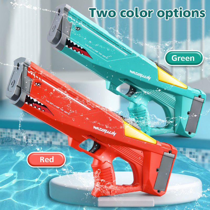 Automatic Electric Water Gun Toys Shark High Pressure Outdoor Summer Beach Toy Kids Water Fight Pool Party Water Toy Dress Me Up