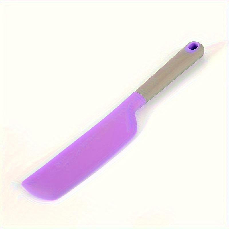 Silicone Spatula, 1 Count Non-Stick Heat Resistant Kitchen Scraper for Cooking, Baking, Versatile Tool for Mixing, Scraping & Spreading