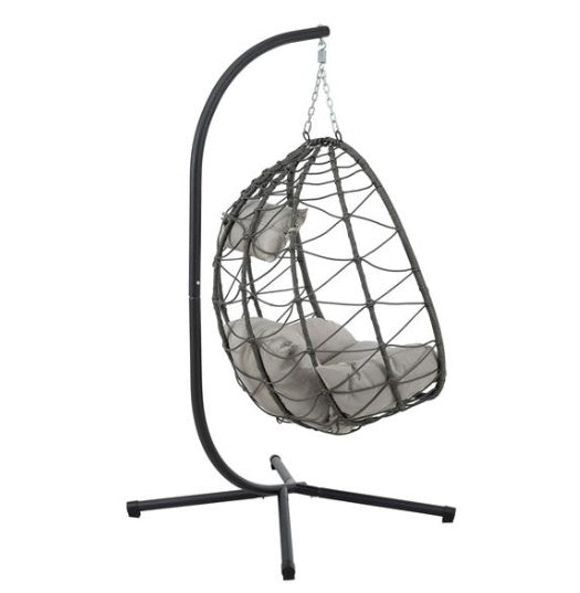 Indoor And Outdoor Swing Chairs, Hanging Basket Chairs With Stands Are Suitable For Bedrooms, Living Rooms, Balconies, And Are Prohibited From Being Sold On The Wayfair Platform CoolZStuffs