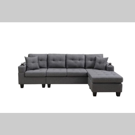 Fabric Sectional Sofa CoolZStuffs