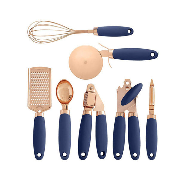 Kitchen Household Peeler Gadget Copper Plating Set Dress Me Up