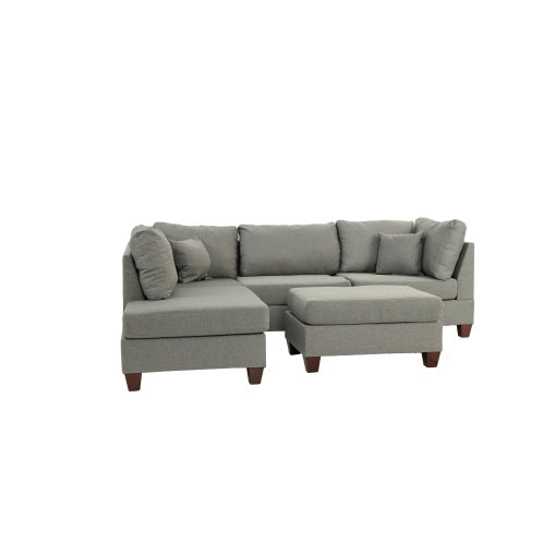 3-PC SECTIONAL In Gray CoolZStuffs