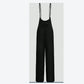 Women's Summer Solid Color Back Knot Casual Loose Jumpsuit With Suspenders Dress Me Up