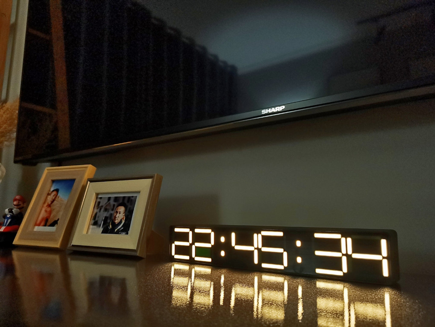 Luminous Electronic Clock With Perpetual Calendar Dress Me Up