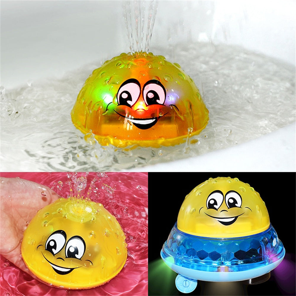 Spray Water Light Rotate With Shower Pool Kids Toys For Children Toddler Swimming Party Dress Me Up