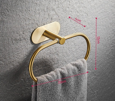 Single Bar Towel Rack Bathroom Hook Bathroom Pendant Dress Me Up