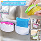 Creative Kitchen Knife And Fork Chopsticks Cleaning Brush With Suction Cup Fruit And Vegetable Cleaning Brush Kitchen Cleaning Brush Dress Me Up