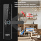 Smart WiFi Electronic Door Lock - Biometric Fingerprint, Smart Card, Password, Key Unlock & USB Emergency Charge