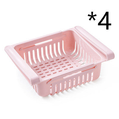 Refrigerator Storage Basket Stretchable Multifunction Kitchen Refrigerator Storage Box Dress Me Up