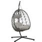 Indoor And Outdoor Swing Chairs, Hanging Basket Chairs With Stands Are Suitable For Bedrooms, Living Rooms, Balconies, And Are Prohibited From Being Sold On The Wayfair Platform CoolZStuffs