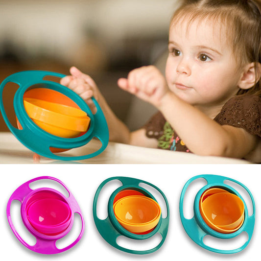 360 Rotate Universal Spill-proof Bowl Dishes Dress Me Up